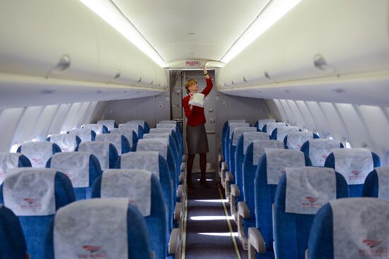 Putting Red Wings' SSJ-100 aircraft into operation