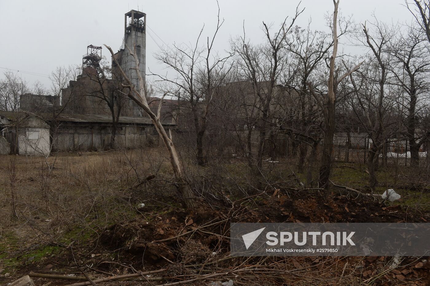 Tkachuk Mine in Khartsyzsk, Donbas