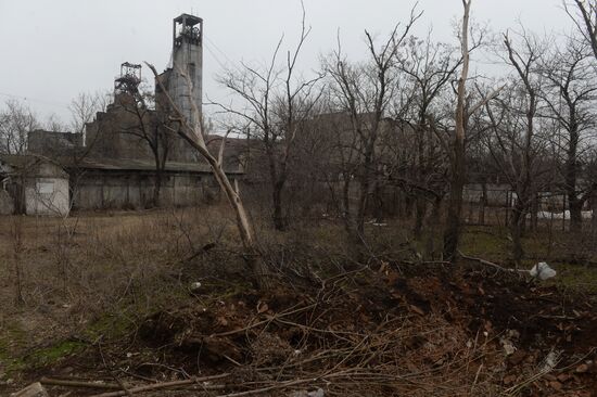 Tkachuk Mine in Khartsyzsk, Donbas