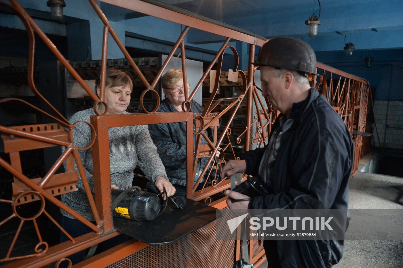 Tkachuk Mine in Khartsyzsk, Donbas