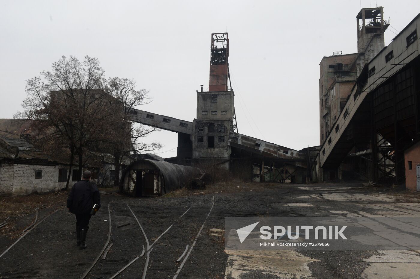 Tkachuk Mine in Khartsyzsk, Donbas