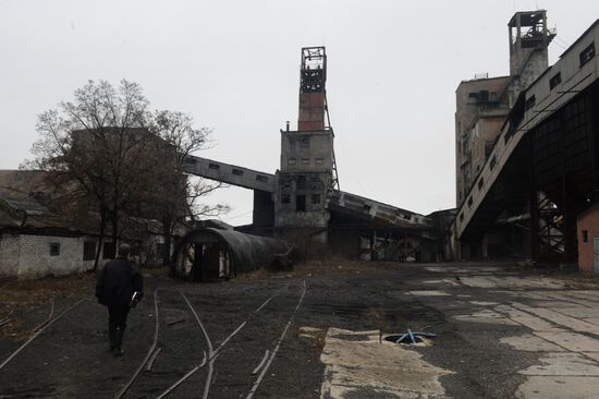 Tkachuk Mine in Khartsyzsk, Donbas