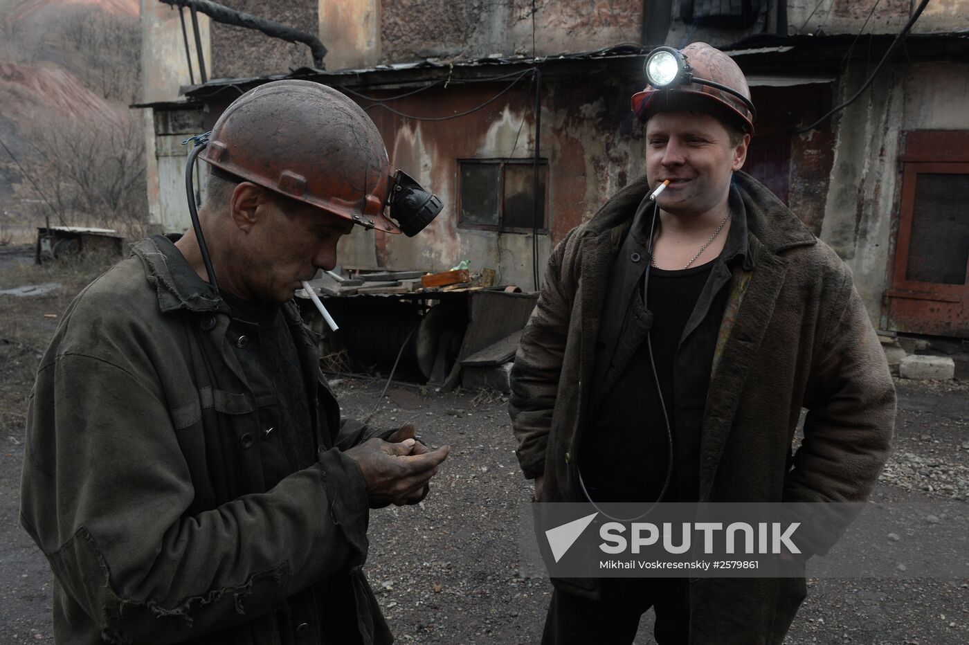 Tkachuk Mine in Khartsyzsk, Donbas