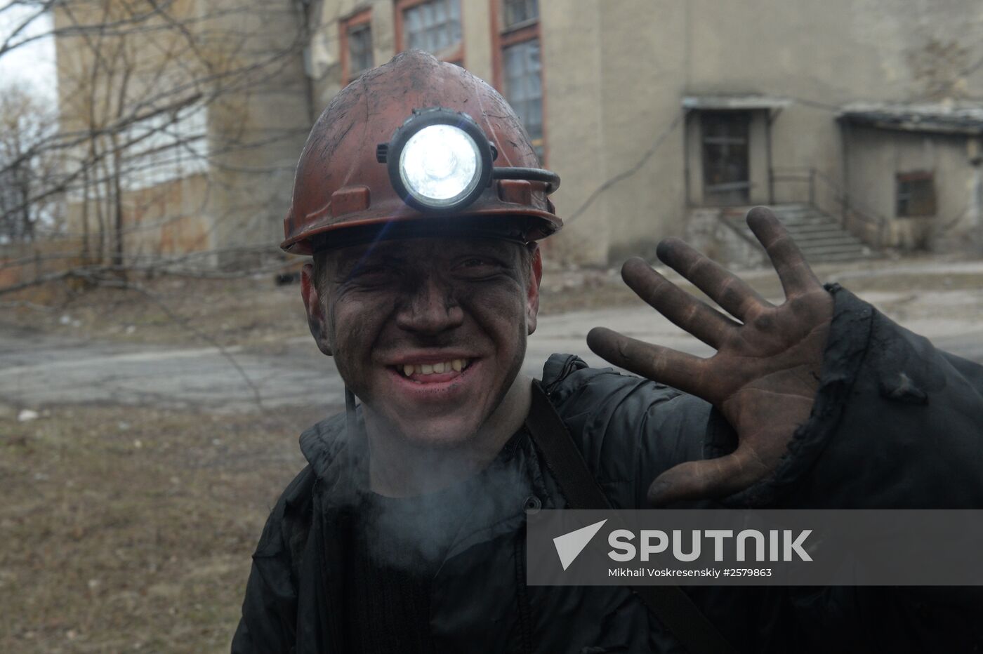 Tkachuk Mine in Khartsyzsk, Donbas