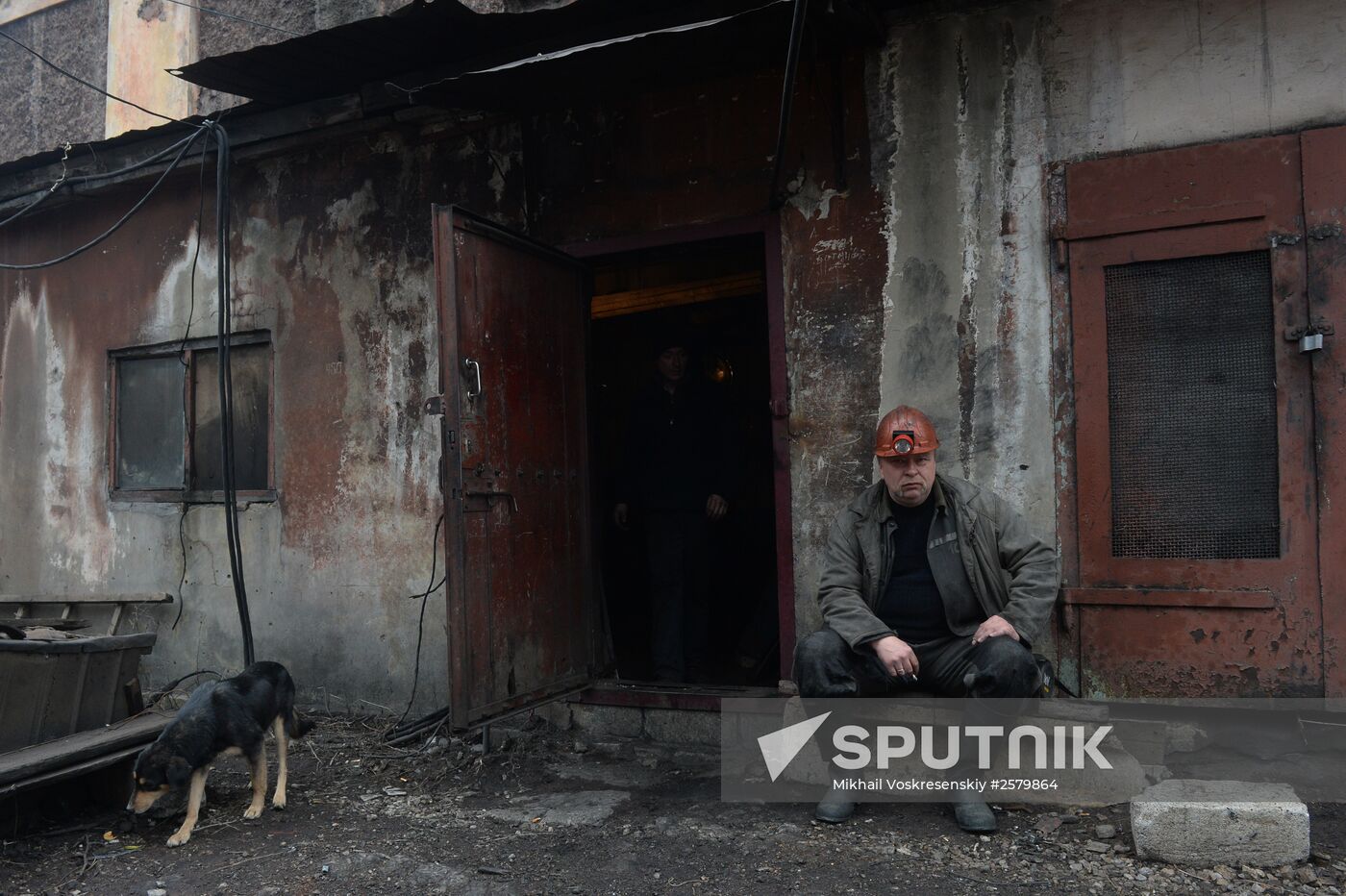 Tkachuk Mine in Khartsyzsk, Donbas