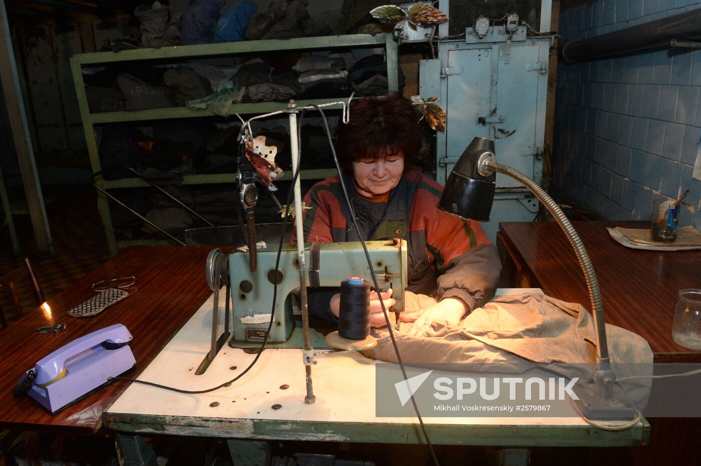 Tkachuk Mine in Khartsyzsk, Donbas