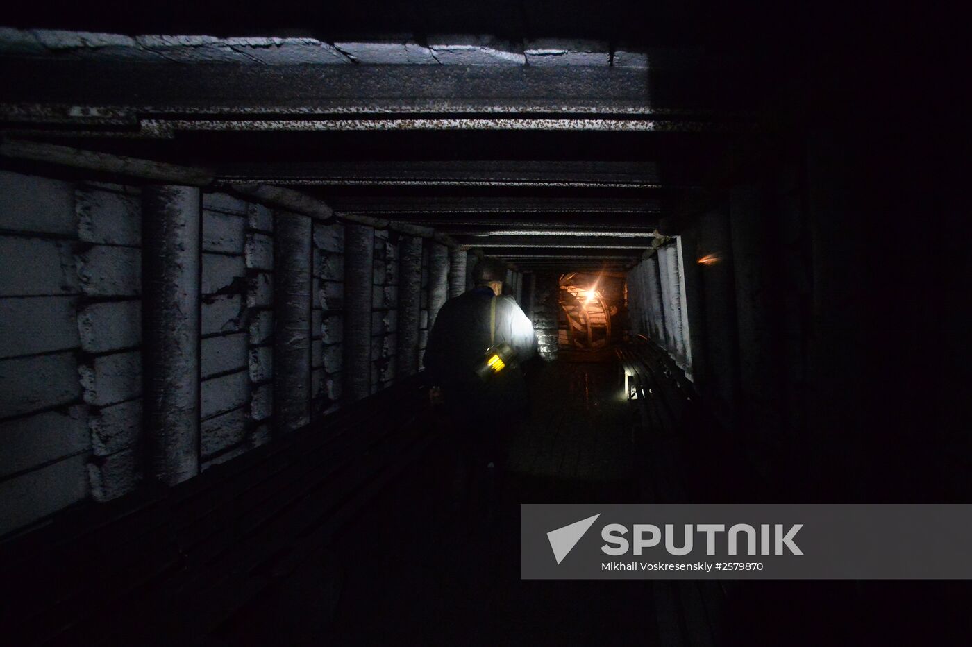 Tkachuk Mine in Khartsyzsk, Donbas