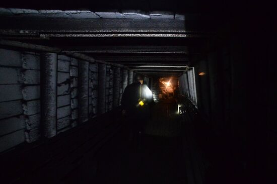 Tkachuk Mine in Khartsyzsk, Donbas