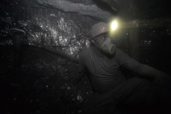 Tkachuk Mine in Khartsyzsk, Donbas