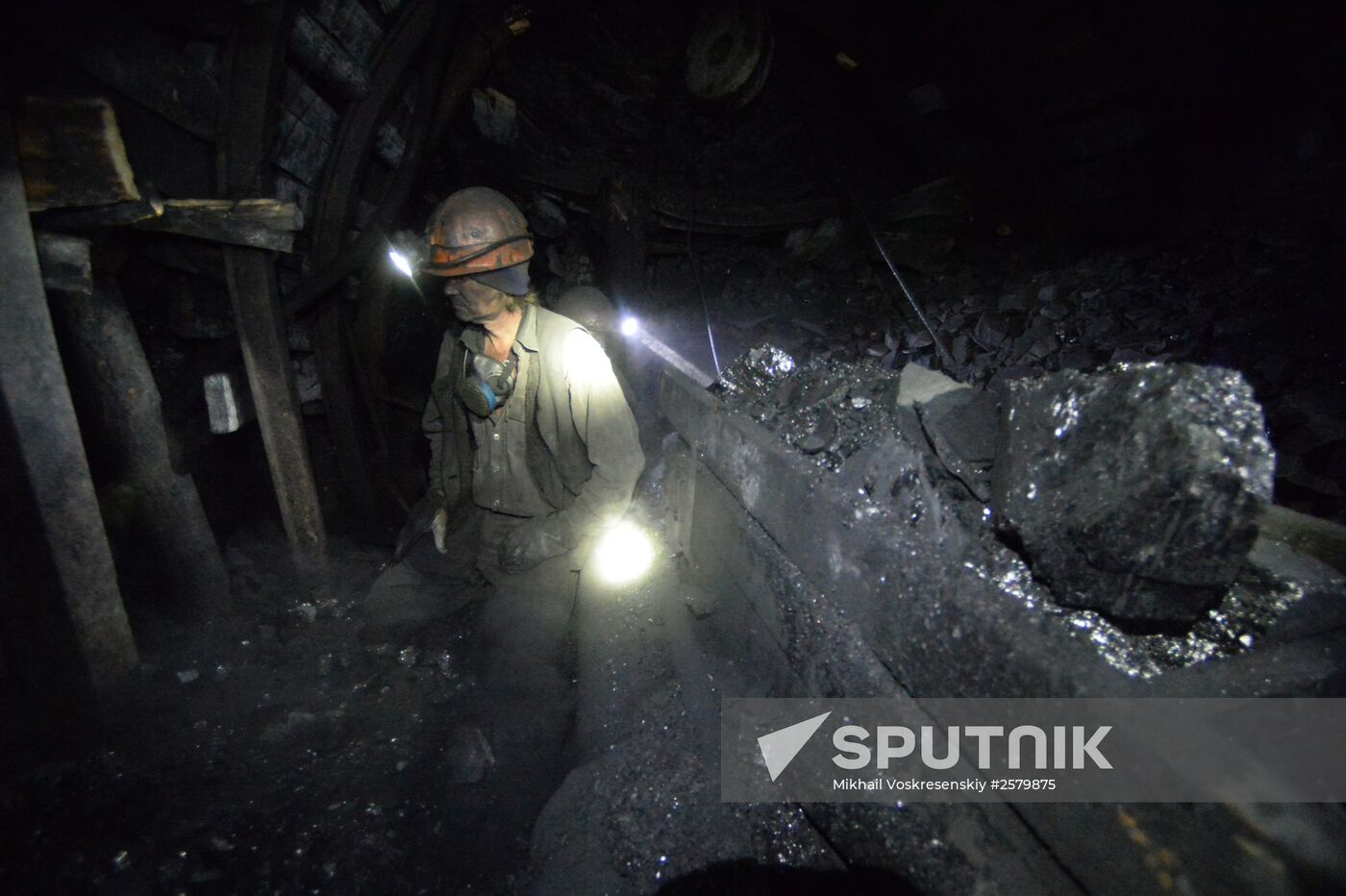 Tkachuk Mine in Khartsyzsk, Donbas