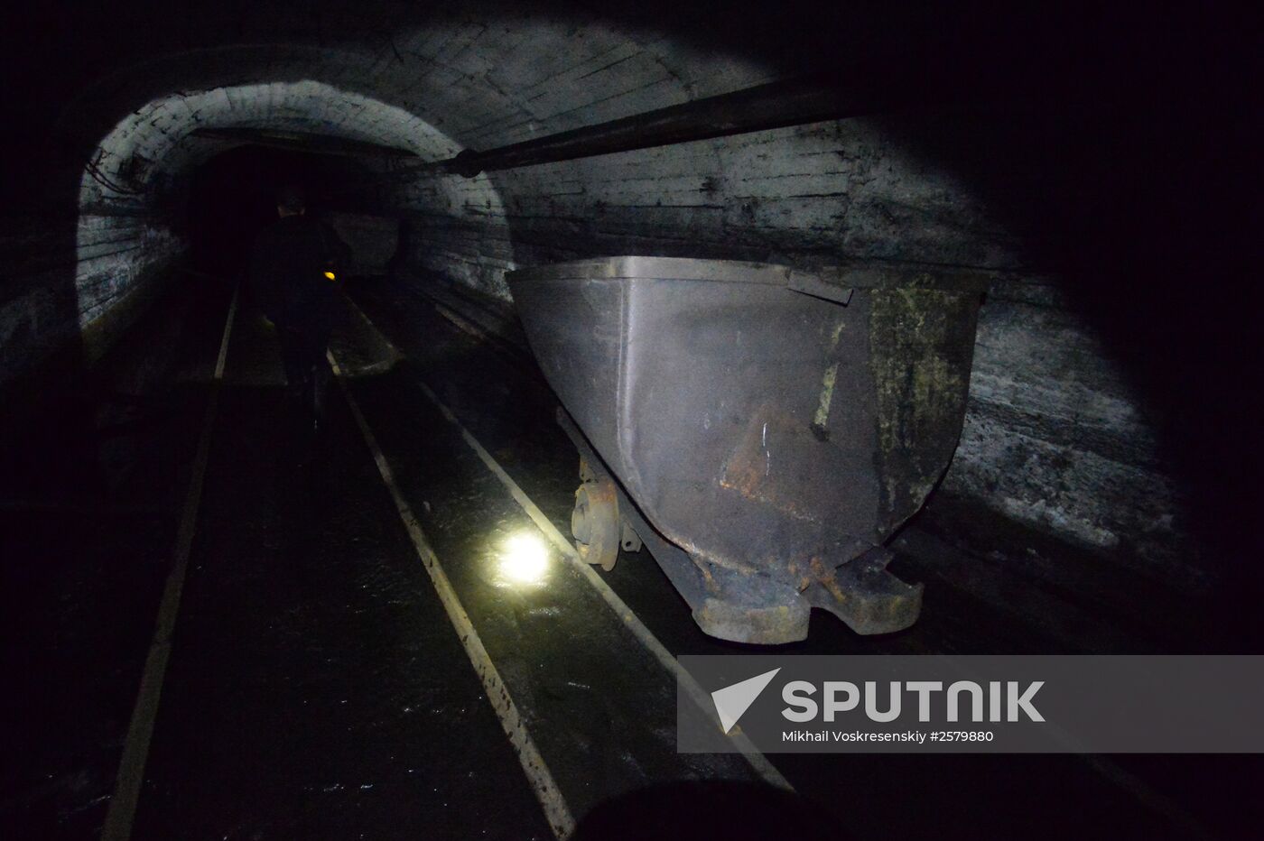 Tkachuk Mine in Khartsyzsk, Donbas