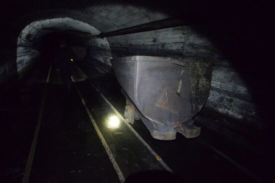 Tkachuk Mine in Khartsyzsk, Donbas