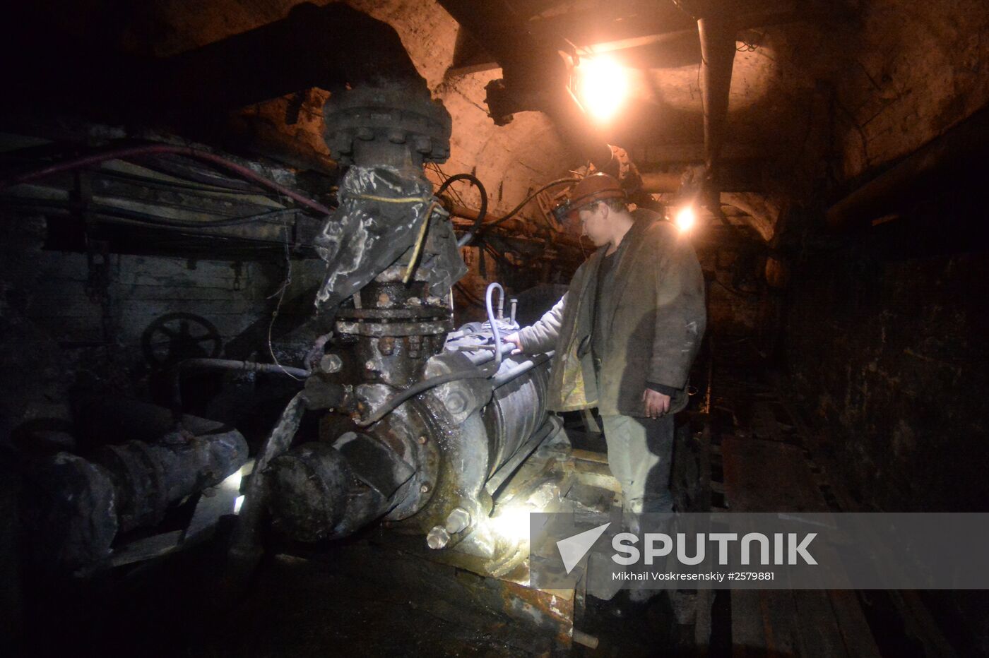 Tkachuk Mine in Khartsyzsk, Donbas