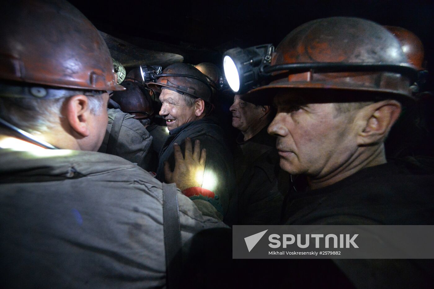 Tkachuk Mine in Khartsyzsk, Donbas