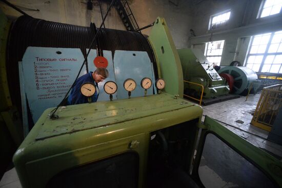 Tkachuk Mine in Khartsyzsk, Donbas