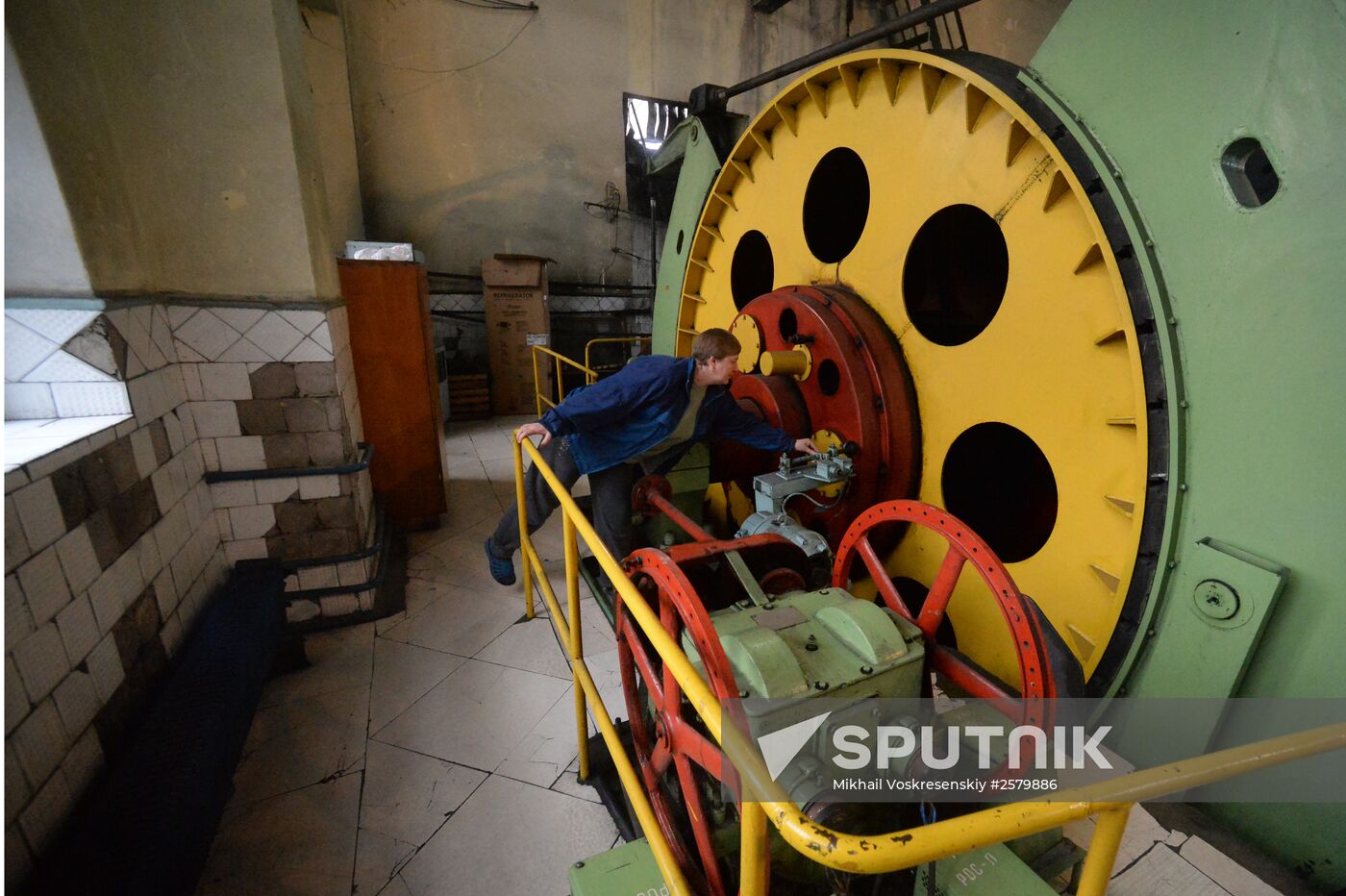 Tkachuk Mine in Khartsyzsk, Donbas