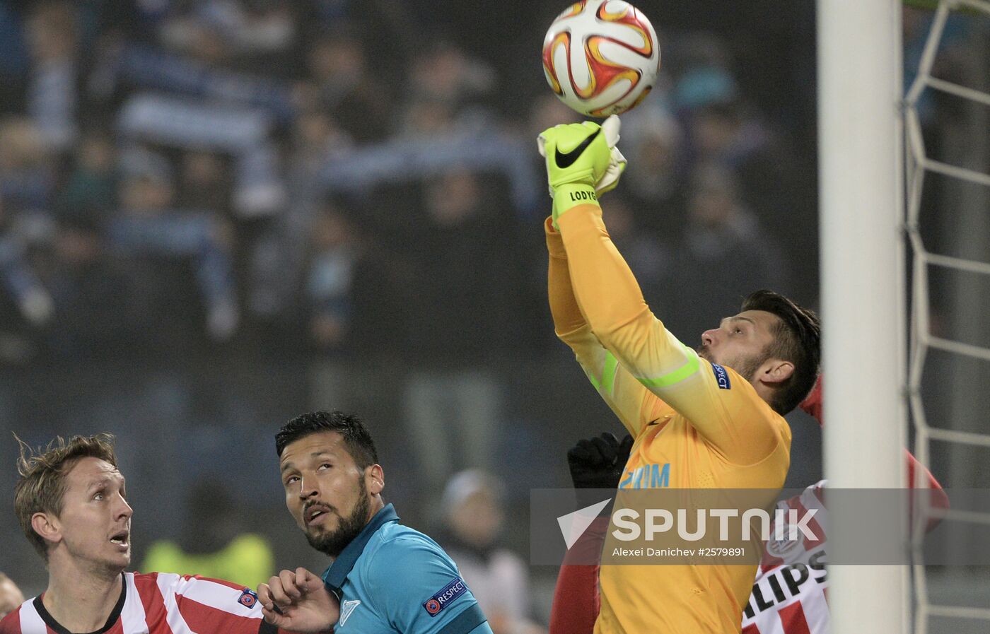 Football. Europa League. Zenit vs. PSV