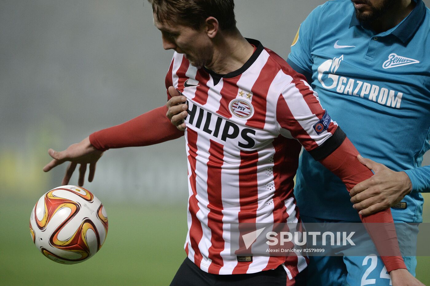 Football. Europa League. Zenit vs. PSV