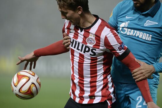 Football. Europa League. Zenit vs. PSV