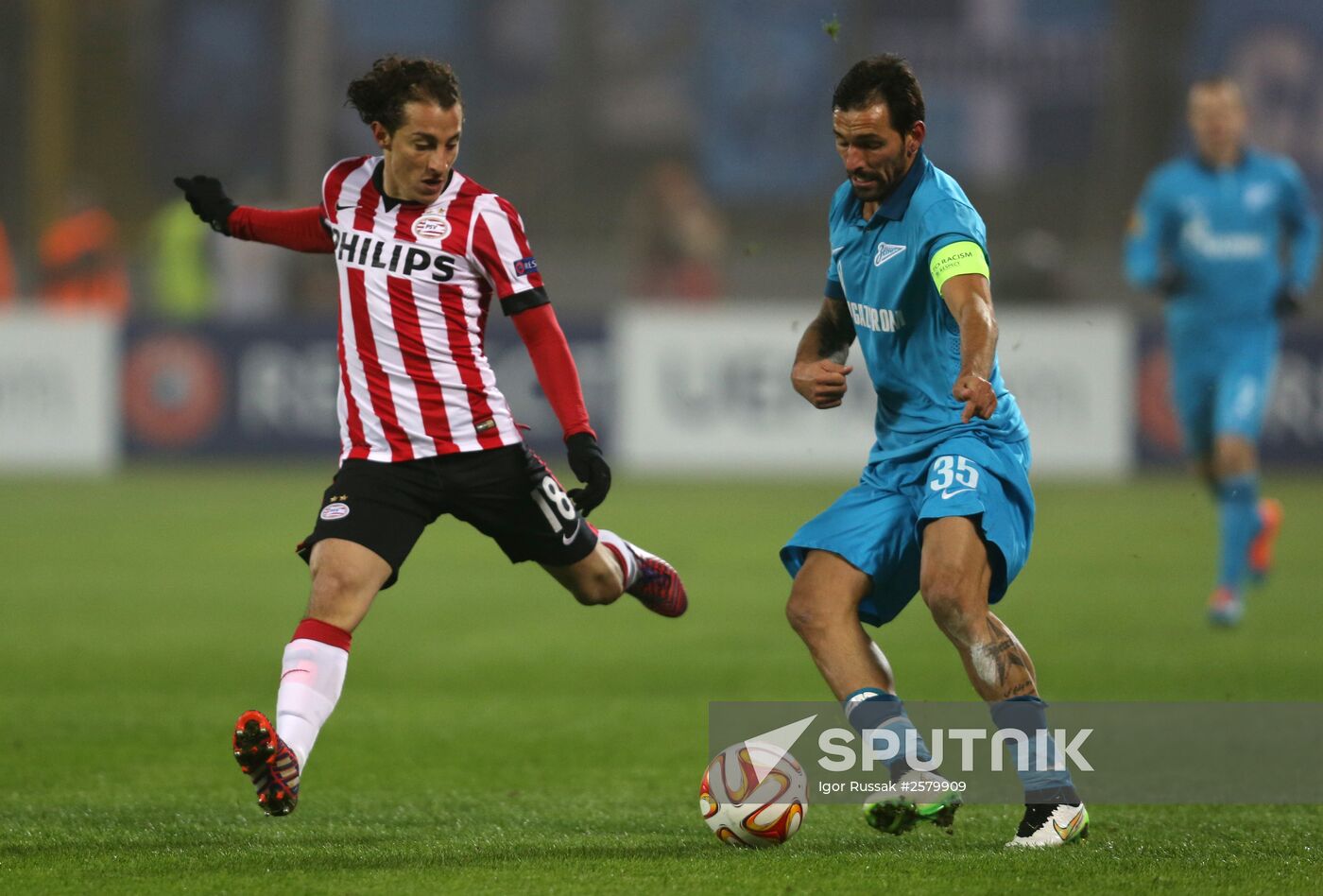 Football. Europa League. Zenit vs. PSV