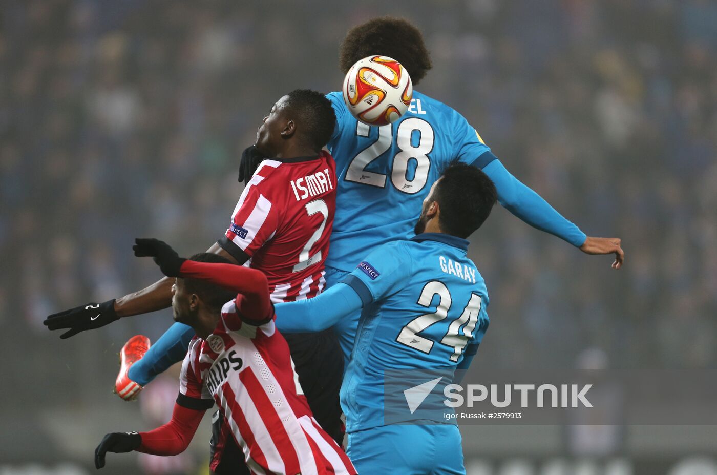 Football. Europa League. Zenit vs. PSV