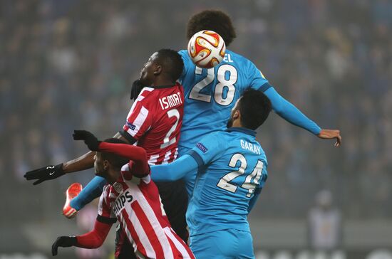 Football. Europa League. Zenit vs. PSV