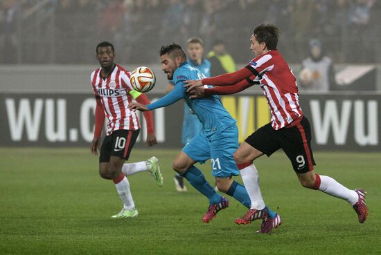 Football. Europa League. Zenit vs. PSV