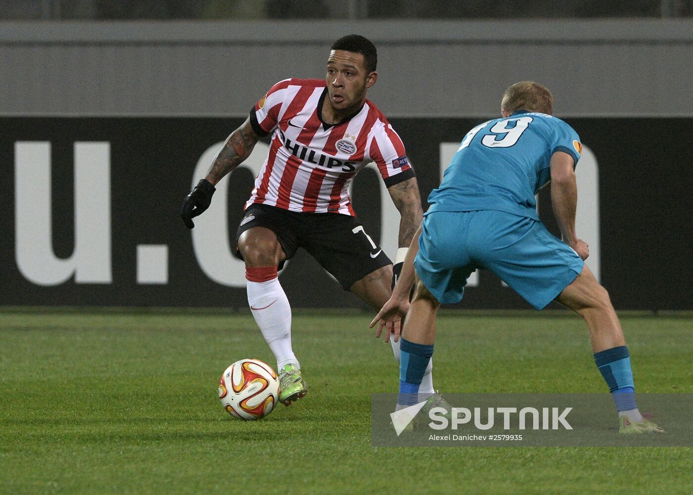 Football. Europa League. Zenit vs. PSV