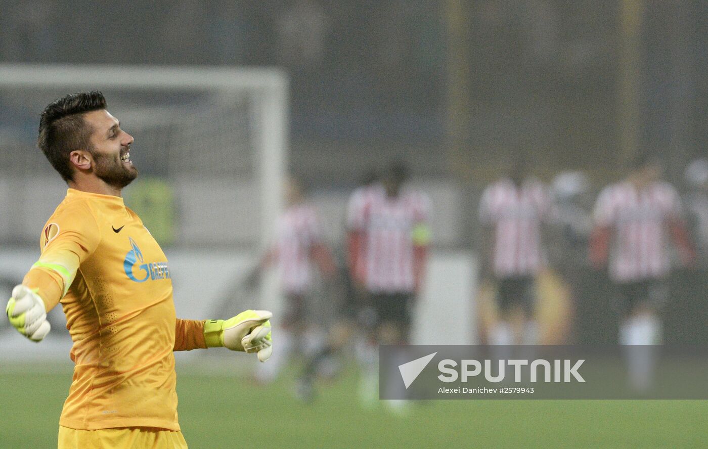 Football. Europa League. Zenit vs. PSV