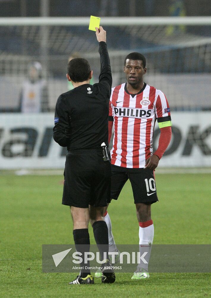 Football. Europa League. Zenit vs. PSV