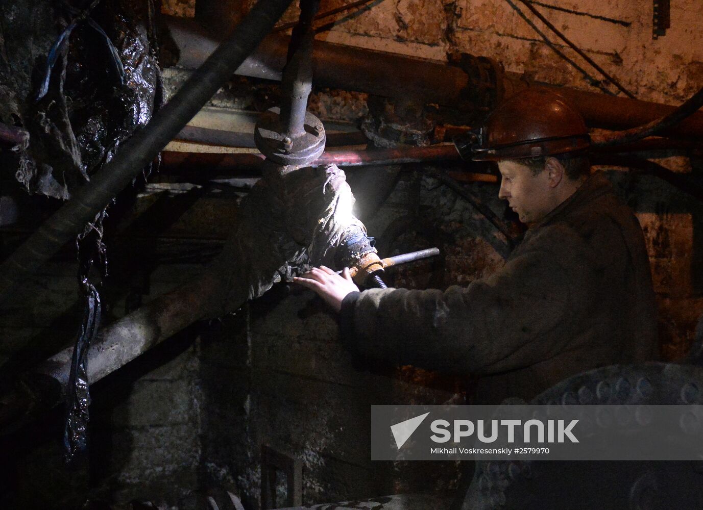 Tkachuk Mine in Khartsyzsk, Donbass