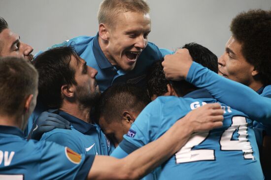 Football. Europa League. Zenit vs. PSV