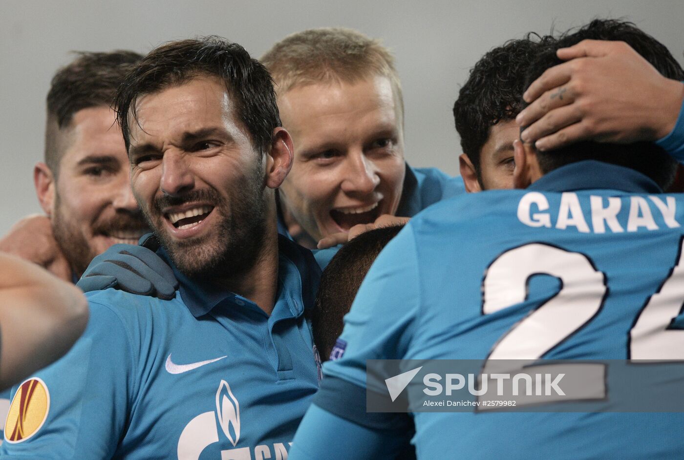 Football. Europa League. Zenit vs. PSV