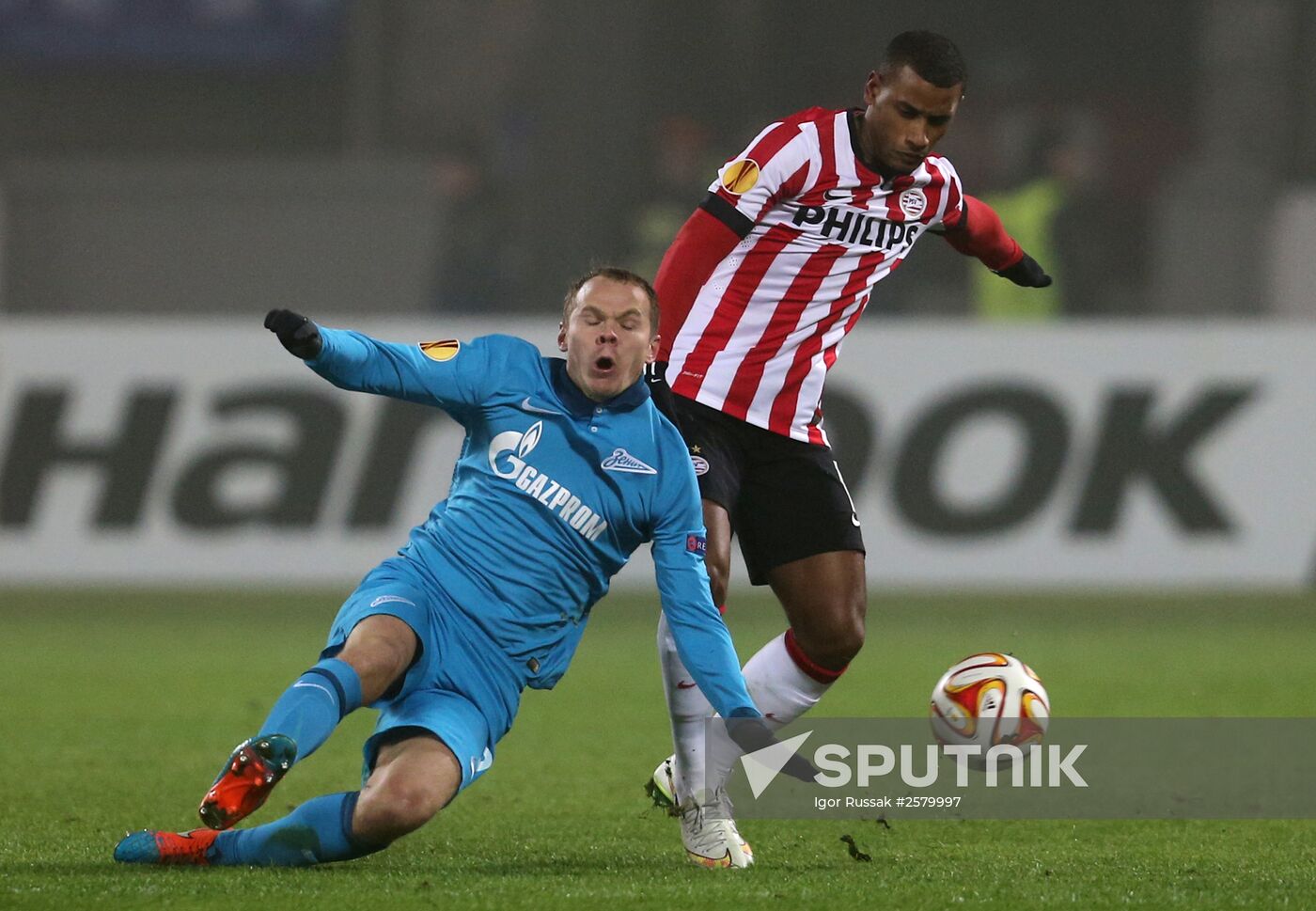 Football. Europa League. Zenit vs. PSV