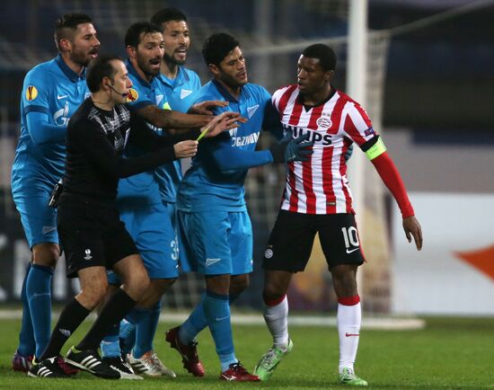 Football. Europa League. Zenit vs. PSV