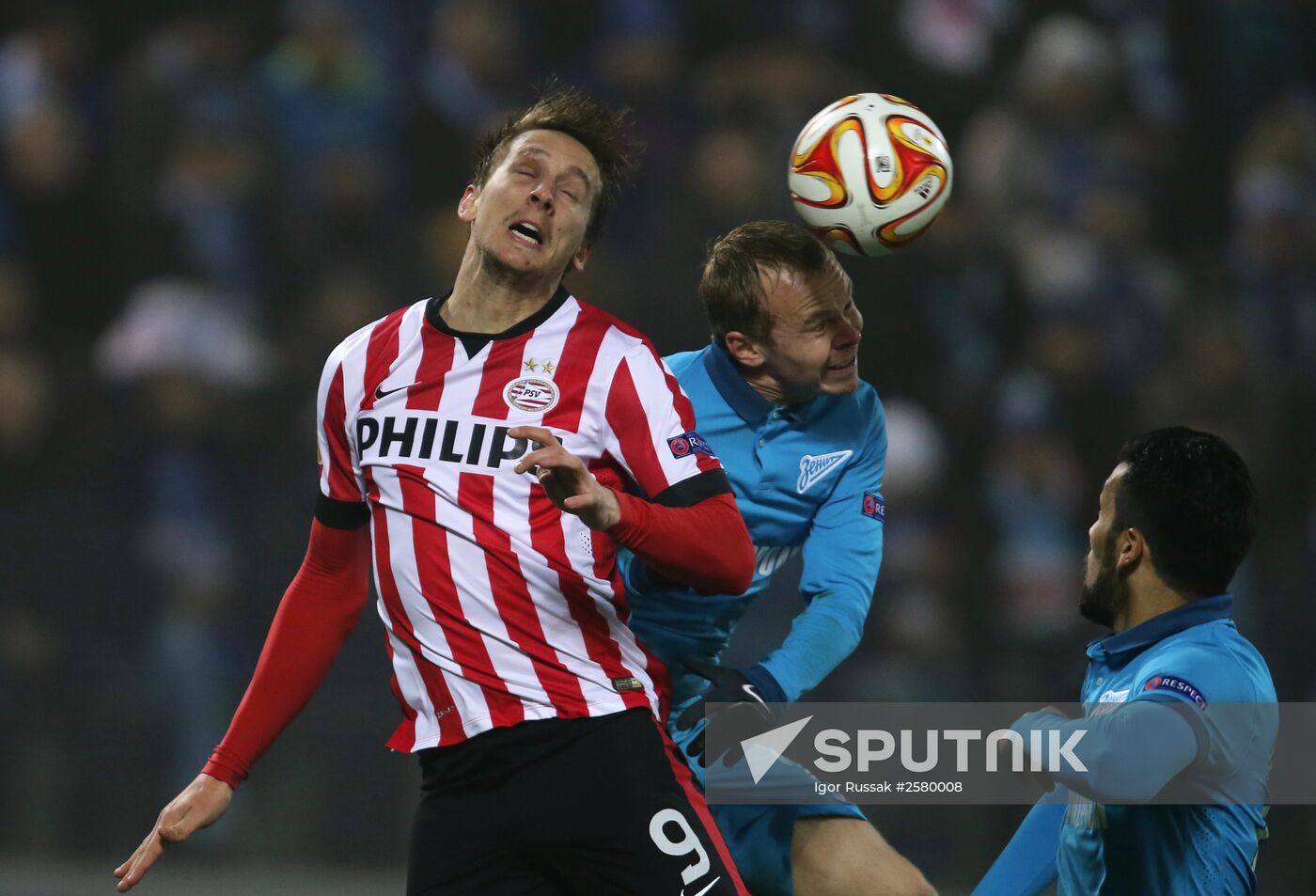 Football. Europa League. Zenit vs. PSV