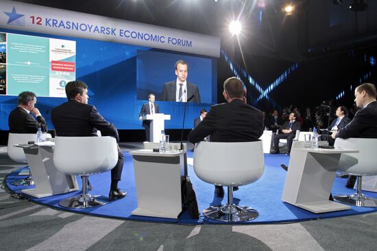 12th Krasnoyarsk Economic Forum. Day two
