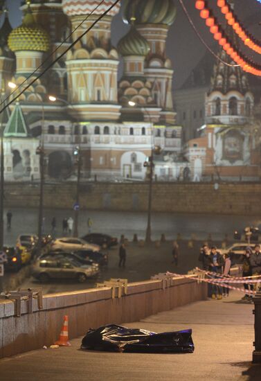 Boris Nemtsov shot dead in central Moscow