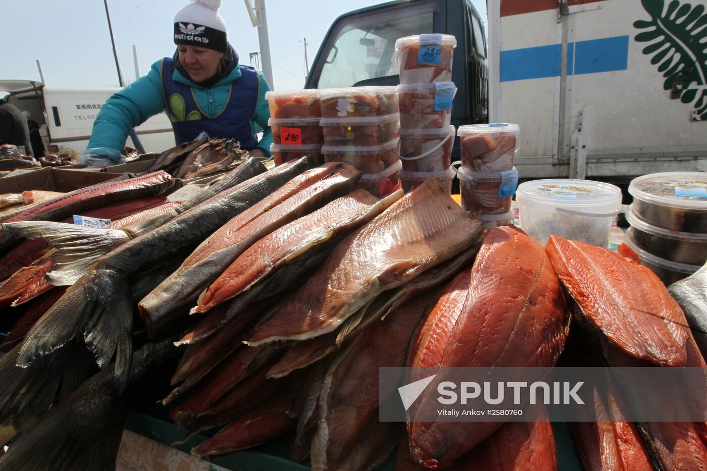 City food fair in Vladivostok