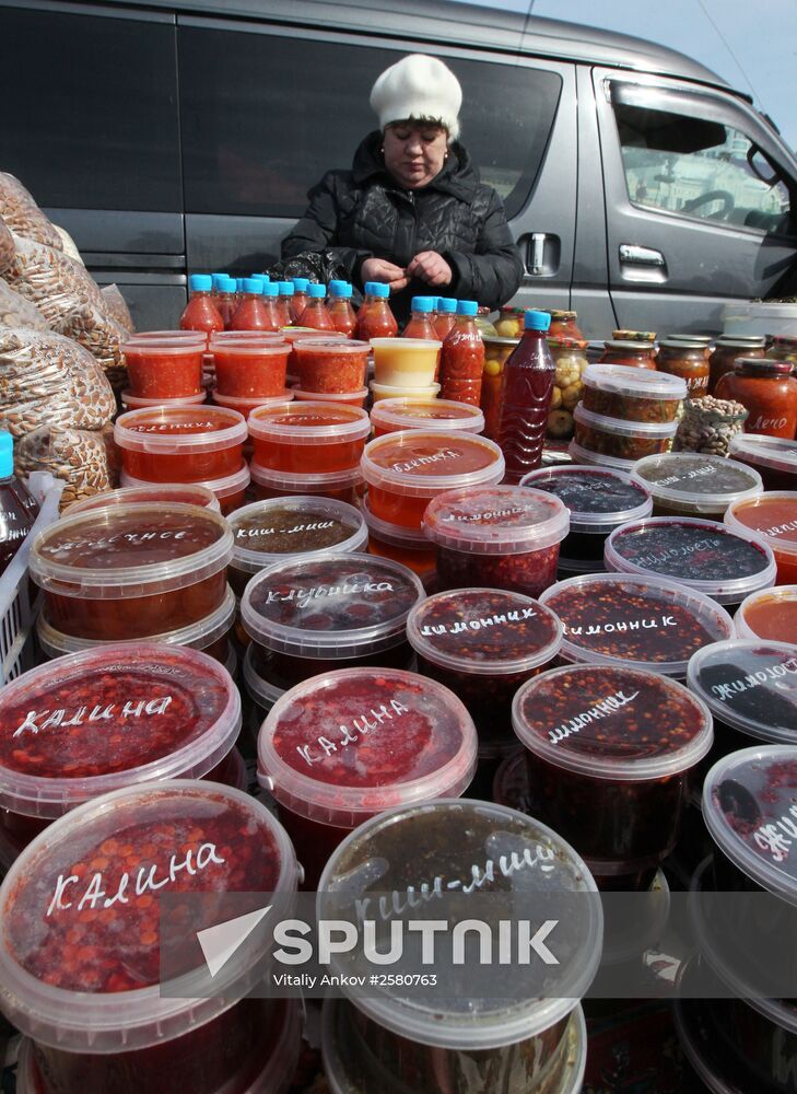 City food fair in Vladivostok