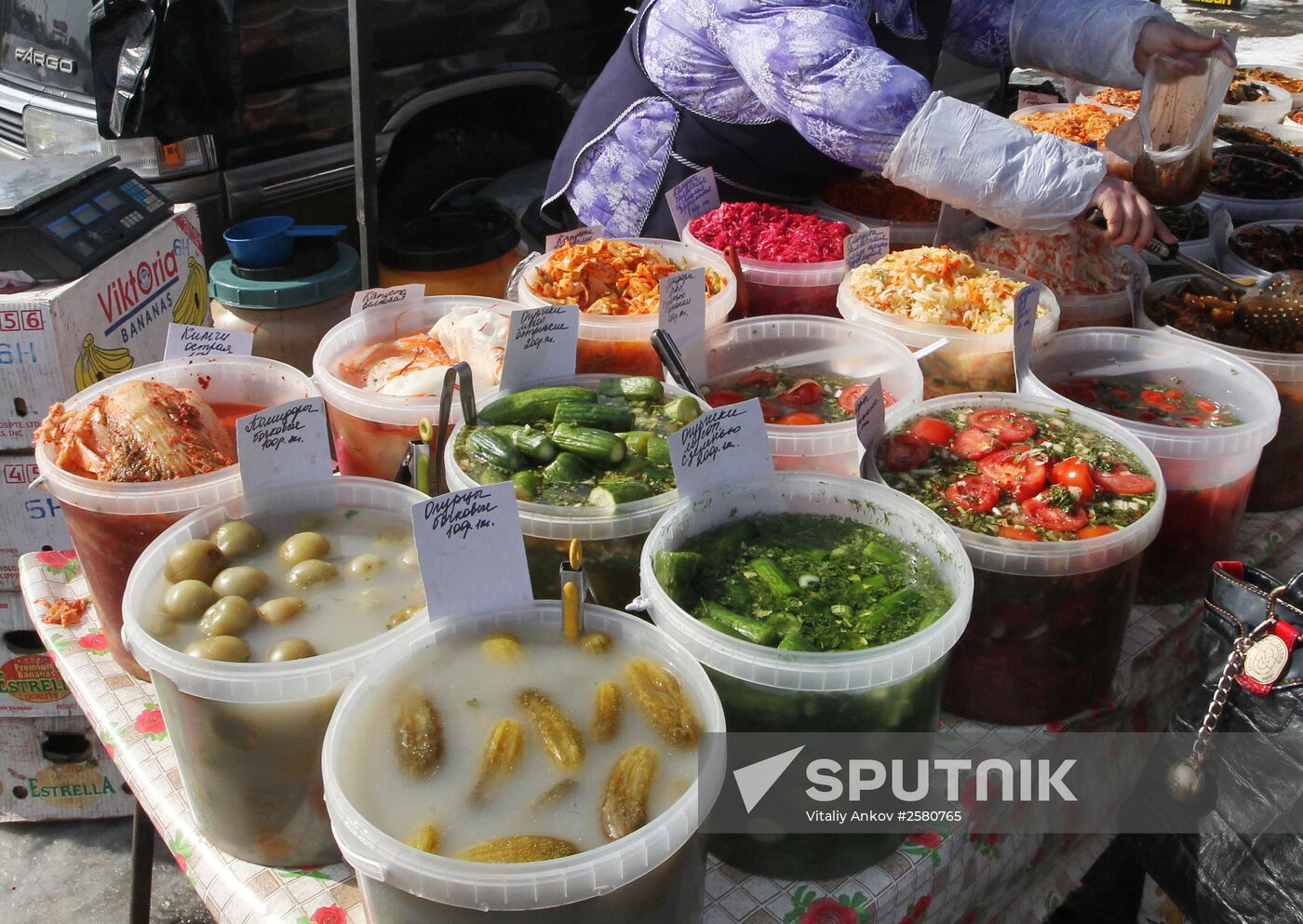 City food fair in Vladivostok