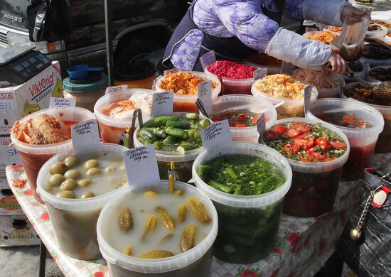 City food fair in Vladivostok
