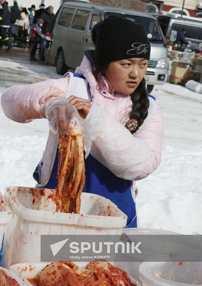 City food fair in Vladivostok