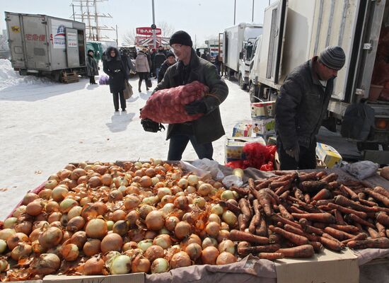 City food fair in Vladivostok