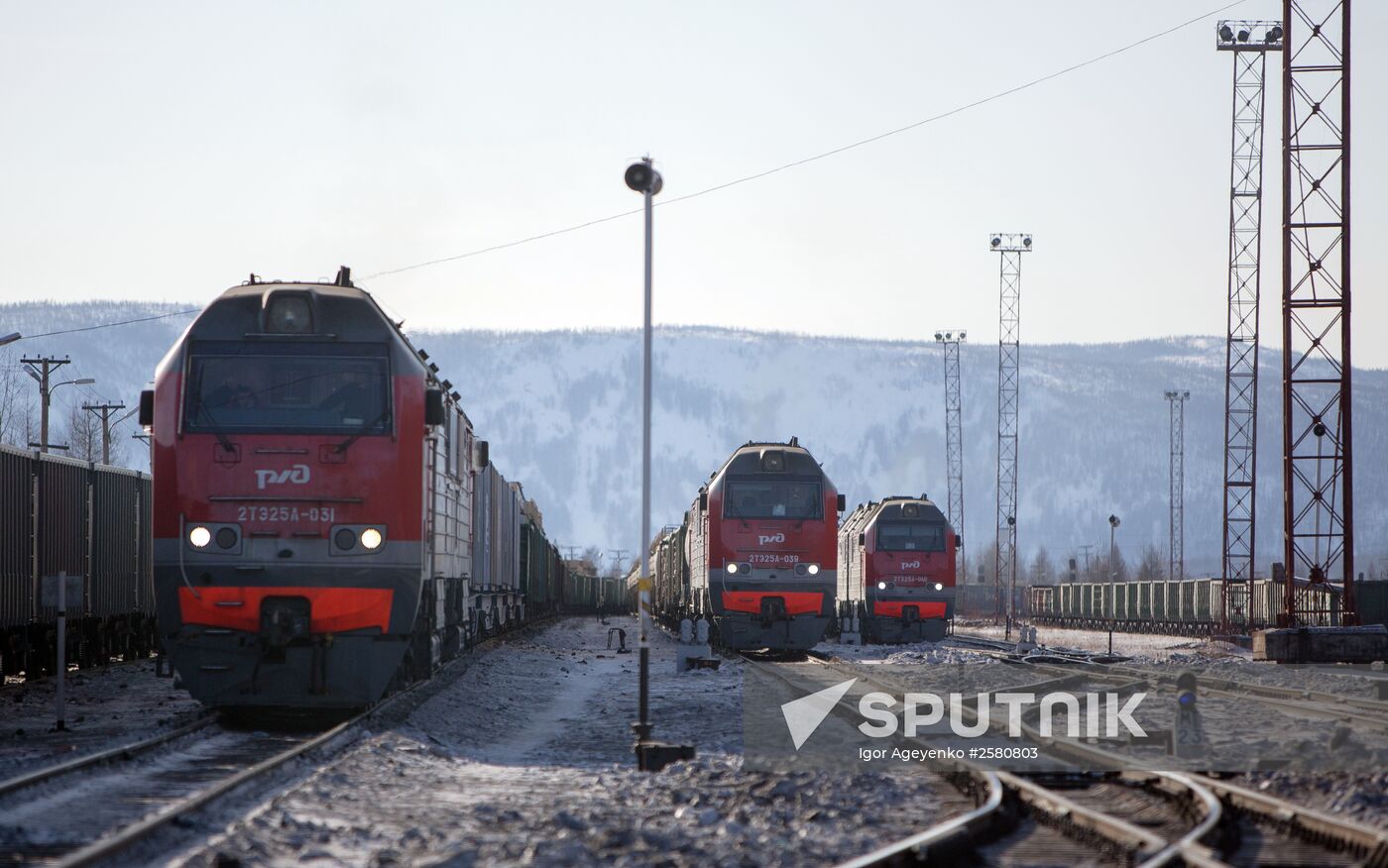 BAM-2 under construction in Amur region