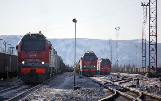 BAM-2 under construction in Amur region