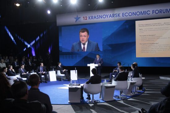 12th Krasnoyarsk Economic Forum. Day Three