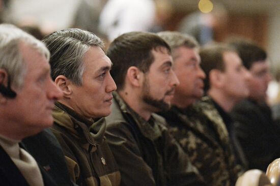 "Donetsk Republic" public movement holds convocation in Donetsk