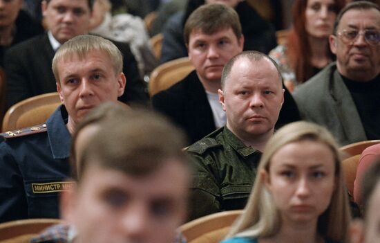 "Donetsk Republic" public movement holds convocation in Donetsk