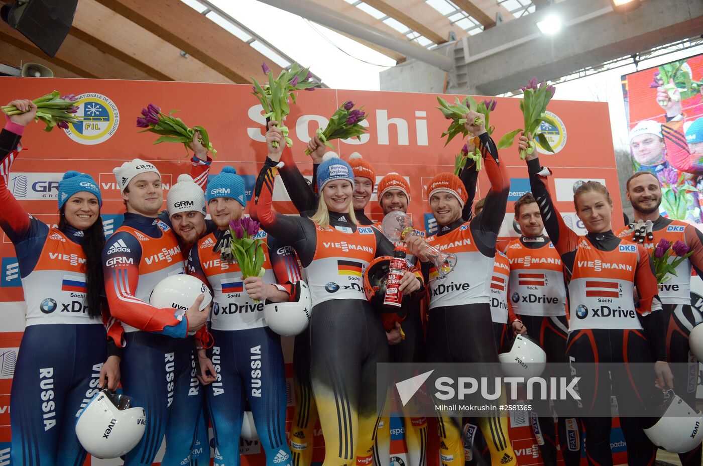 FIL European Luge Championships. Team relay